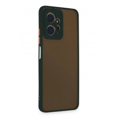 Mey İthalat®   Redmi Note 12 4G Kılıf Montreal Silikon Kapak - Yeşil