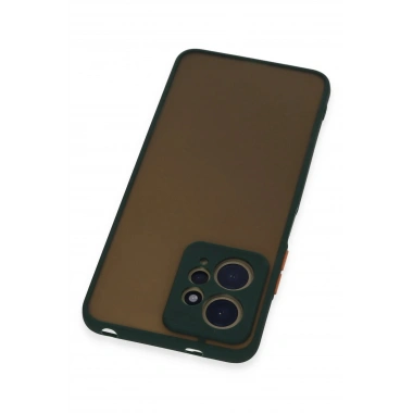Mey İthalat®   Redmi Note 12 4G Kılıf Montreal Silikon Kapak - Yeşil