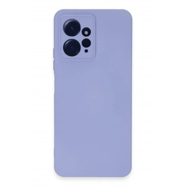 Mey İthalat®   Redmi Note 12 4G Kılıf Nano içi Kadife Silikon - Lila
