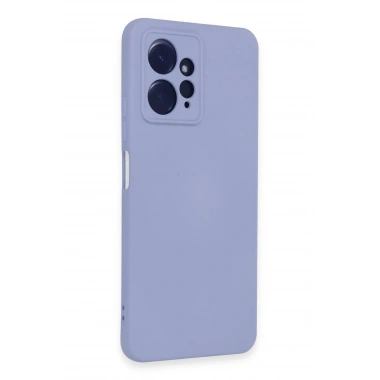 Mey İthalat®   Redmi Note 12 4G Kılıf Nano içi Kadife Silikon - Lila