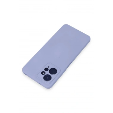 Mey İthalat®   Redmi Note 12 4G Kılıf Nano içi Kadife Silikon - Lila