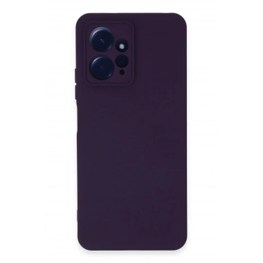 Mey İthalat®   Redmi Note 12 4G Kılıf Nano içi Kadife Silikon - Mor
