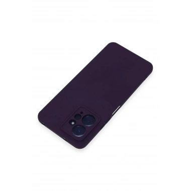 Mey İthalat®   Redmi Note 12 4G Kılıf Nano içi Kadife Silikon - Mor