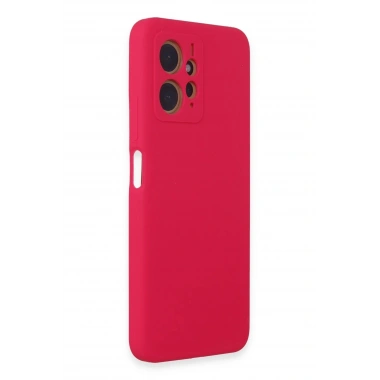 Mey İthalat®   Redmi Note 12 4G Kılıf Nano içi Kadife Silikon - Pembe