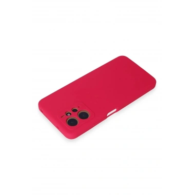 Mey İthalat®   Redmi Note 12 4G Kılıf Nano içi Kadife Silikon - Pembe