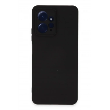 Mey İthalat®   Redmi Note 12 4G Kılıf Nano içi Kadife Silikon - Siyah