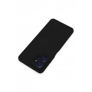 Mey İthalat®   Redmi Note 12 4G Kılıf Nano içi Kadife Silikon - Siyah