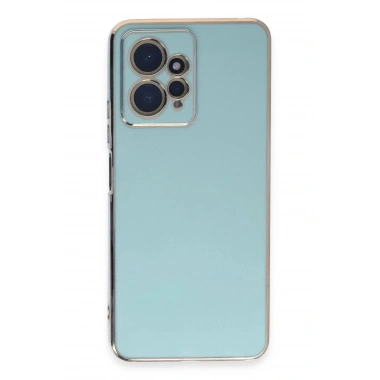 Mey İthalat®   Redmi Note 12 4G Kılıf Volet Silikon - Açık Yeşil
