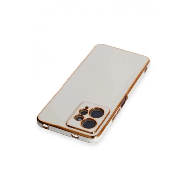 Mey İthalat®   Redmi Note 12 4G Kılıf Volet Silikon - Beyaz
