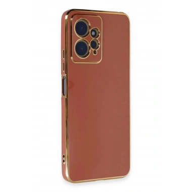 Mey İthalat®   Redmi Note 12 4G Kılıf Volet Silikon - Kırmızı