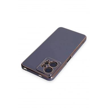 Mey İthalat®   Redmi Note 12 4G Kılıf Volet Silikon - Mavi