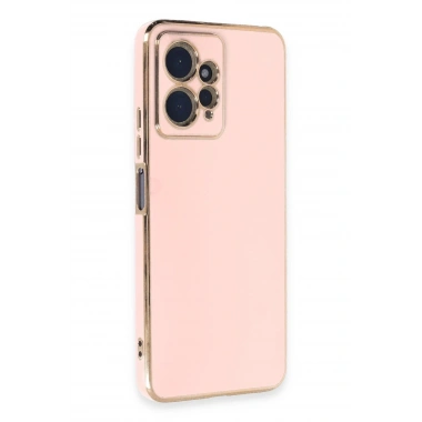 Mey İthalat®   Redmi Note 12 4G Kılıf Volet Silikon - Pembe