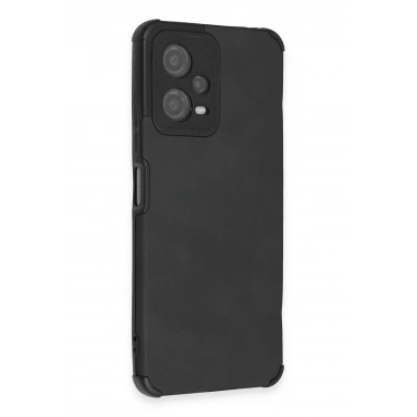 Mey İthalat®   Redmi Note 12 5G Kılıf Loop Deri Silikon - Siyah