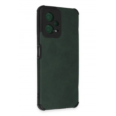 Mey İthalat® Redmi Note 12 5G Kılıf Loop Deri Silikon - Yeşil