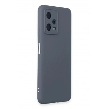Mey İthalat®   Redmi Note 12 5G Kılıf Nano içi Kadife Silikon - Gri