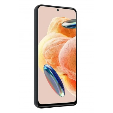 Mey İthalat®   Redmi Note 12 Pro 4G Kılıf Aras Deri Kapak - Pudra