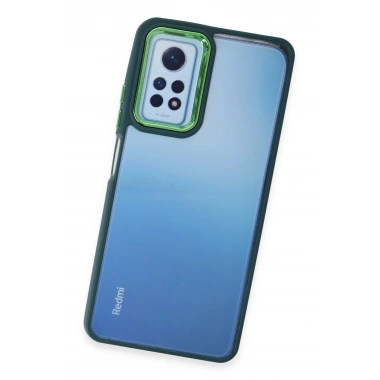 Mey İthalat®   Redmi Note 12 Pro 4G Kılıf Dora Kapak - Haki Yeşil