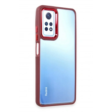 Mey İthalat® Redmi Note 12 Pro 4G Kılıf Dora Kapak - Kırmızı