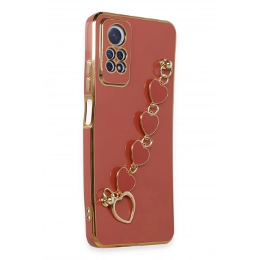 Mey İthalat® Redmi Note 12 Pro 4G Kılıf Esila Silikon - Kırmızı