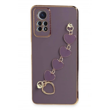 Mey İthalat® Redmi Note 12 Pro 4G Kılıf Esila Silikon - Mor
