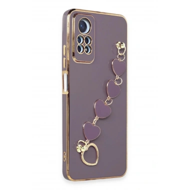 Mey İthalat® Redmi Note 12 Pro 4G Kılıf Esila Silikon - Mor
