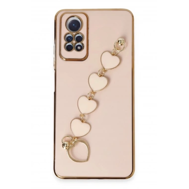 Mey İthalat® Redmi Note 12 Pro 4G Kılıf Esila Silikon - Pudra