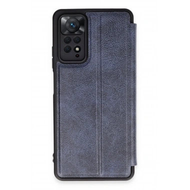 Mey İthalat® Redmi Note 12 Pro 4G Kılıf Flip Cover - Lacivert
