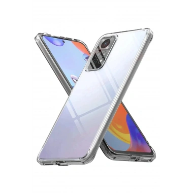 Mey İthalat®   Redmi Note 12 Pro 4G Kılıf Lüx Şeffaf Silikon