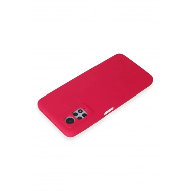 Mey İthalat®   Redmi Note 12 Pro 4G Kılıf Nano içi Kadife Silikon - Pembe
