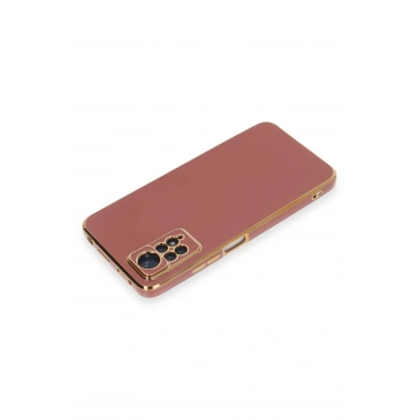 Mey İthalat®   Redmi Note 12 Pro 4G Kılıf Volet Silikon - Kırmızı