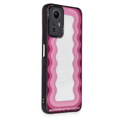 Mey İthalat®   Redmi Note 12 Pro 5G Kılıf Mirror Desenli Kapak - Mirror - 11