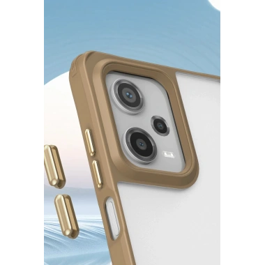 Mey İthalat®   Redmi Note 12 Pro 5G Kılıf Penta Silikon Kılıf - Siyah