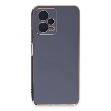 Mey İthalat®   Redmi Note 12 Pro Plus Kılıf Volet Silikon - Mavi