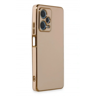 Mey İthalat®   Redmi Note 12 Pro Plus Kılıf Volet Silikon - Pembe