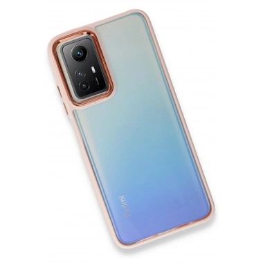 Mey İthalat® Redmi Note 12S Kılıf Dora Kapak - Pudra