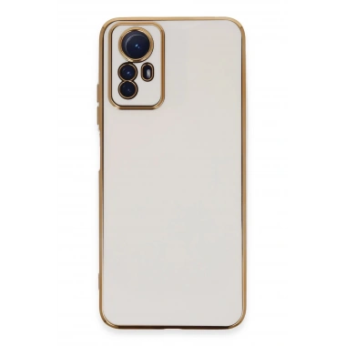 Mey İthalat®   Redmi Note 12S Kılıf Volet Silikon - Beyaz