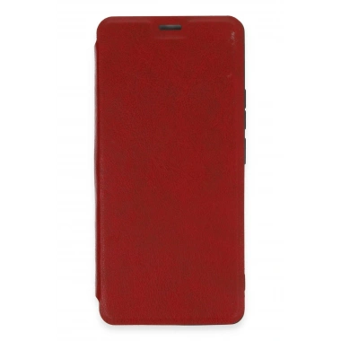 Mey İthalat® Redmi Note 13 4G Kılıf Flip Cover - Kırmızı