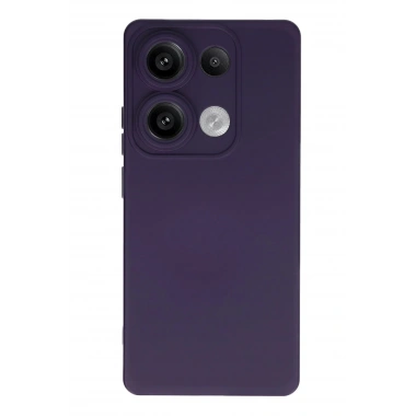 Mey İthalat®   Redmi Note 13 4G Kılıf Nano içi Kadife Silikon - Mor