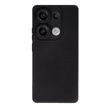 Mey İthalat®   Redmi Note 13 4G Kılıf Nano içi Kadife Silikon - Siyah
