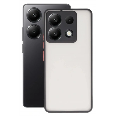 Mey İthalat®   Redmi Note 13 5G Kılıf Montreal Silikon Kapak - Siyah
