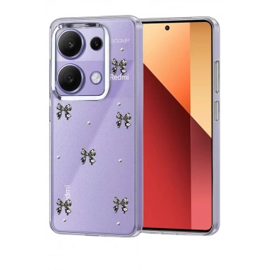 Mey İthalat®   Redmi Note 13 Pro 4G Fiyonk Desenli Kapak - Desen 5
