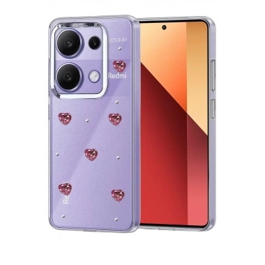 Mey İthalat®   Redmi Note 13 Pro 4G Fiyonk Desenli Kapak - Desen 7