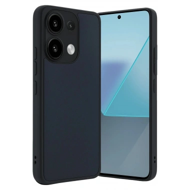 Mey İthalat®   Redmi Note 13 Pro 4G Kılıf Aras Deri Kapak - Lacivert