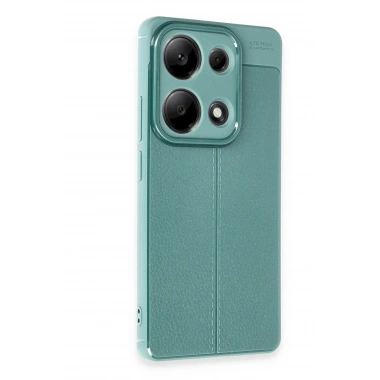 Mey İthalat®   Redmi Note 13 Pro 4G Kılıf Auto Focus Kapak - Koyu Yeşil