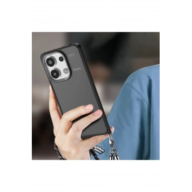 Mey İthalat® Redmi Note 13 Pro 4G Kılıf Elegant Kapak - Derin Mor