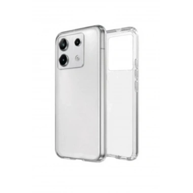 Mey İthalat®   Redmi Note 13 Pro 4G Kılıf Lüx Şeffaf Silikon