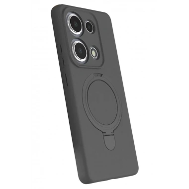 Mey İthalat®   Redmi Note 13 Pro 4G Regal Magsafe Standlı Kapak - Titan Gri