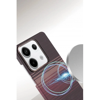 Mey İthalat®   Redmi Note 13 Pro 4G Vega Magsafe Kapak - Siyah