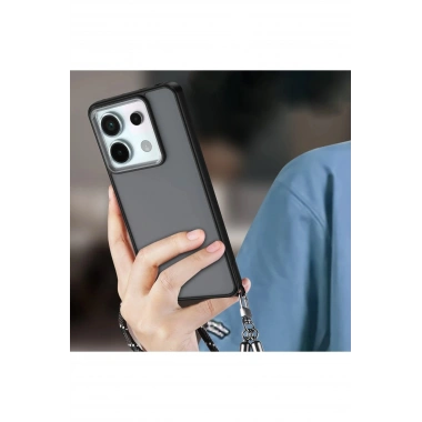 Mey İthalat® Redmi Note 13 Pro 5G Kılıf Elegant Kapak - Derin Mor