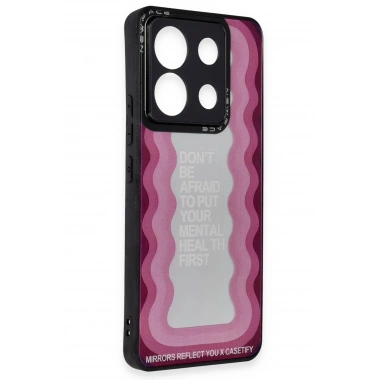 Mey İthalat®   Redmi Note 13 Pro 5G Kılıf Mirror Desenli Kapak - Mirror - 11